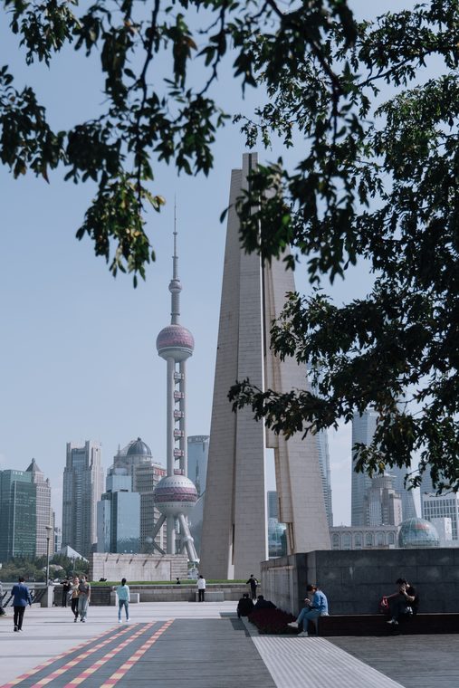 Courtside 05 / Shanghai skyline during FUJIFILM summit