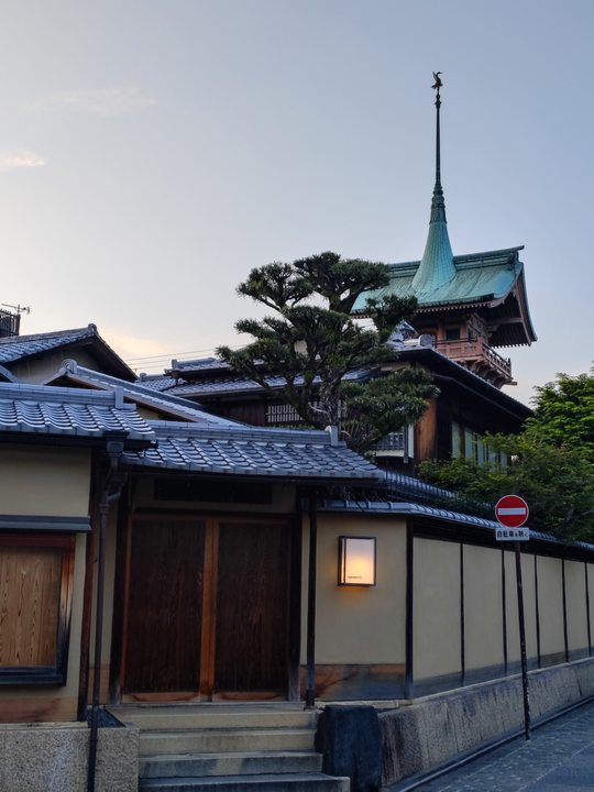 Foreign Body 12 / Quiet street and church-like roofline