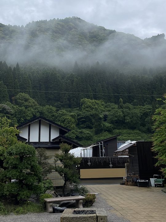 Foreign Body 22 / Misty mountain village