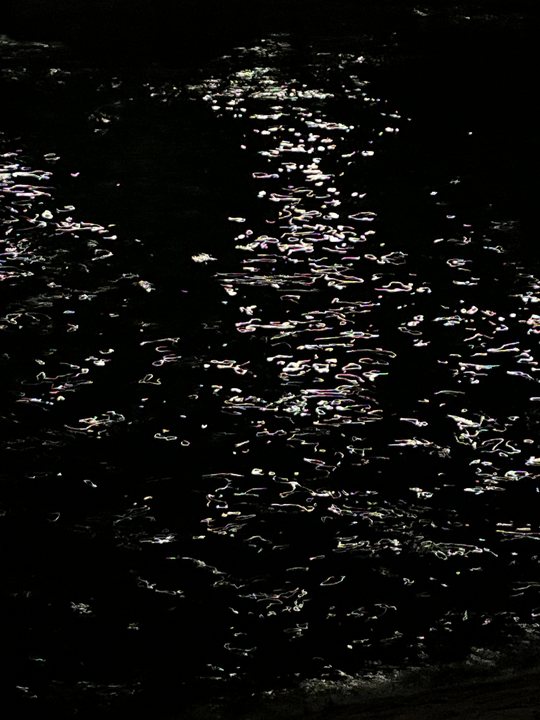 Foreign Body 24 / Black water with reflected light